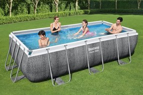 BESTWAY Power Steel Bazénový set 404 x 201 x 100 cm, kartušová filtrácia 56721