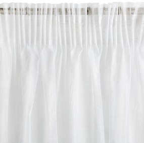 ZÁCLONA NA PÁSKE ESEL 350X150 CM BIELA