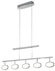 Trio - LED Luster na lanku DUELLANT 5xLED/4,3W/230V