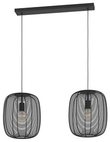 Eglo 43966 - Luster na lanku RINROE 2xE27/40W/230V