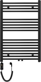 Mexen Ares, elektrické vykurovacie teleso 900 x 600 mm, 600 W, čierna, W102-0900-600-2600-70