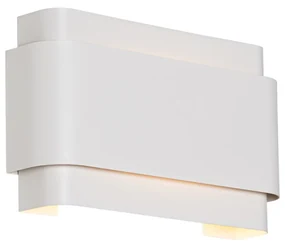 Inteligentné nástenné svietidlo biele 2-svetelné vrátane 2 Wifi G9 - Coen