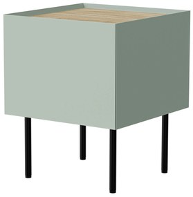 Cama Nočný stolík Fellini (2 ks) - zelená