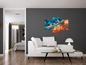 Obraz - Voda a oheň (90x60 cm)