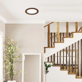 LED Podhľadové svietidlo WOODY SPOT LED/23,5W/230V 4000K čerešňa ø 23,5 cm