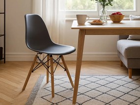 CH Jedálenská stolička Theo - sivá