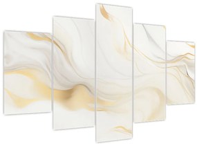 Obraz - Abstrakcia s dekorom (150x105 cm)