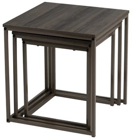Odkladacie stolíky v súprave 3 ks 40x40 cm – Casa Selección
