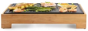 DOMO DO9271G stolný elektrický gril Plancha BambooStyle, L