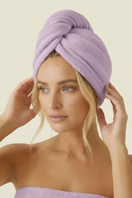 Turban na vlasy ACTIVE levanduľový