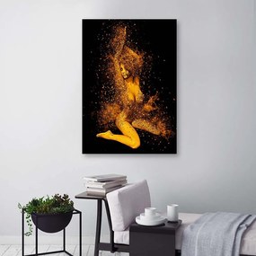 Gario Obraz na plátne Nahá žena v zlatom prachu Rozmery: 60 x 90 cm