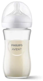 Dojčenská fľaša Avent Natural Response 240 ml sklo