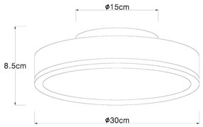 GLOBO DORO 416080WD1R Stropné svietidlo