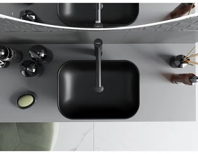 Mexen RITA umývadlo, 45x32 cm, čierna, 21084585