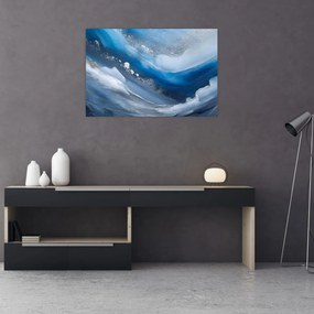 Obraz - Abstrakcia oceánu (90x60 cm)