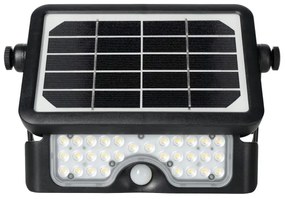 LED solárny reflektor so senzorom LED/5W/3,7V 4000K IP65 3000 mAh