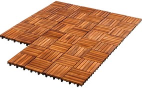 STILIST drevené dlaždice, mozaika 6, agát, 3 m²