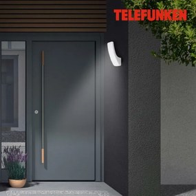 Telefunken 311604TF - LED Vonkajšie nástenné svietidlo LED/15W/230V IP44 strieborná