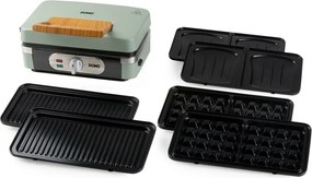 DOMO DO9276C sendvičovač 3v1, matná zelená