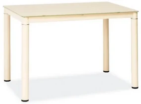 Jedálenský stôl Galant 100 x 60 cm, krémová