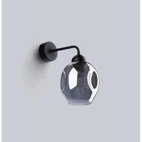 Sollux SL.1143 - Nástenná lampa FILLAN 1xE27/60W/230V čierna