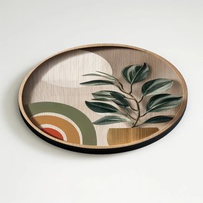 DUBLEZ | Dizajnový obraz z dreva - Rastlina