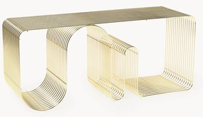 Kovová lavica Curva