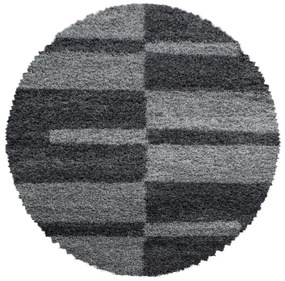 Ayyildiz Kusový koberec GALA 2505, Sivá Rozmer koberca: 160 cm KRUH