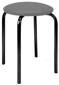 Taburetka Pino black/sivý