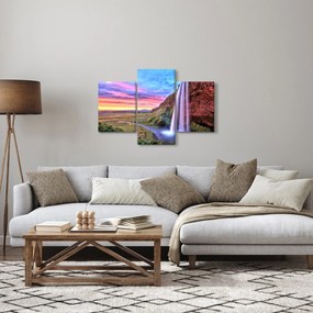 Obraz - Vodopád Seljalandsfoss (90x60 cm)