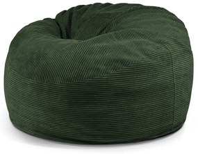 Zelený menčestrový sedací vak Om 110 – SLOWDOWN