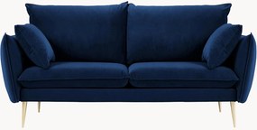 Zamatová pohovka Elio (2-miestna), Š 158 cm