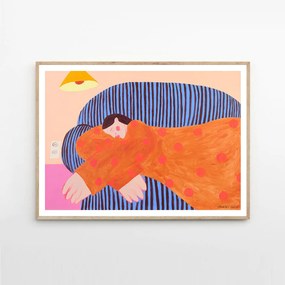 Moikka Plagát Babylon Buket by Hanna Peterson A4 (21x27cm)