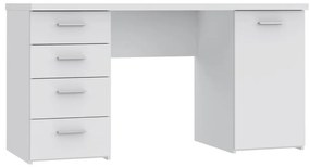 Písací stôl ARENO biely