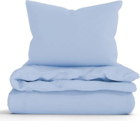 Predĺžené bavlnené obliečky Renforcé - Jasmine svetlo modrá