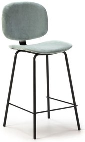 Svetlomodré barové stoličky v súprave 2 ks (výška sedadla 66 cm) Arus – Marckeric