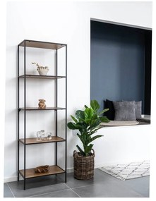 Knižnica v dekore duba v prírodnej farbe 51x170 cm Vita – House Nordic