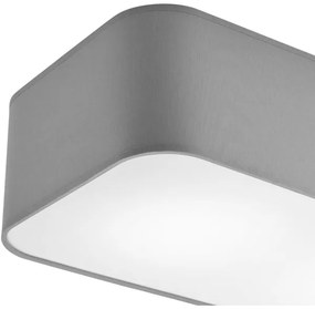 Stropné svietidlo SIRJA SQUARE 2xE27/15W/230V šedá
