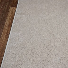 AladinWorld Expres, Kusový koberec Velur Ultra biely, 50x200, biela, obývacia izba