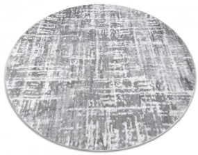 Koberec MEFE kruh 8722 vintage sivý/biely