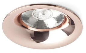 SHARM BASE | Zápustné okrúhle LED svietidlo Farba: Medená