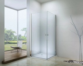 Mexen PRETORIA DUO sprchovací kút 60x95cm, 6mm sklo, chrómový profil-číre sklo, 852-060-095-02-00