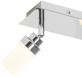 Moderná kúpeľňová bodová oceľová 3-svetlá IP44 - Japie