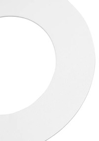 Sada 6 bielych dištančných krúžkov pre zapustené bodové svetlá 7,5 - 13 cm - Spacer