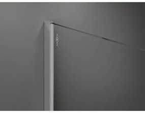 Mexen Kioto, sprchová zásteny typ Walk-In 75 x 200 cm, 8mm číre sklo, chrómový profil, 800-075-101-01-00