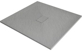 Mexen Hugo, SMC štvorcová sprchová vanička 100 x 100 cm, šedá, 42611010