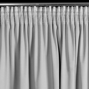 ZATEMŇOVACÍ ZÁVES NA PÁSKE DANI 140X270 CM STRIEBORNÁ