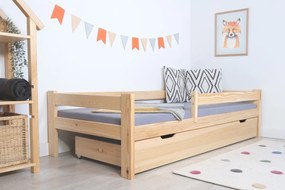 Detská posteľ Ourbaby Paul prírodná 160x70 cm