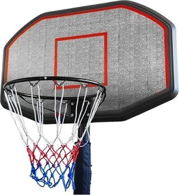 LEAN Sport Voľne stojaci basketbalový kôš, nastaviteľný stojan 200-300 cm