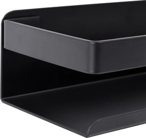 Polica MEGARA 50 cm - čierna